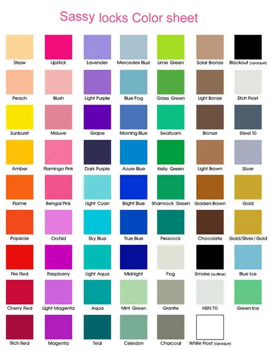 color chart Image