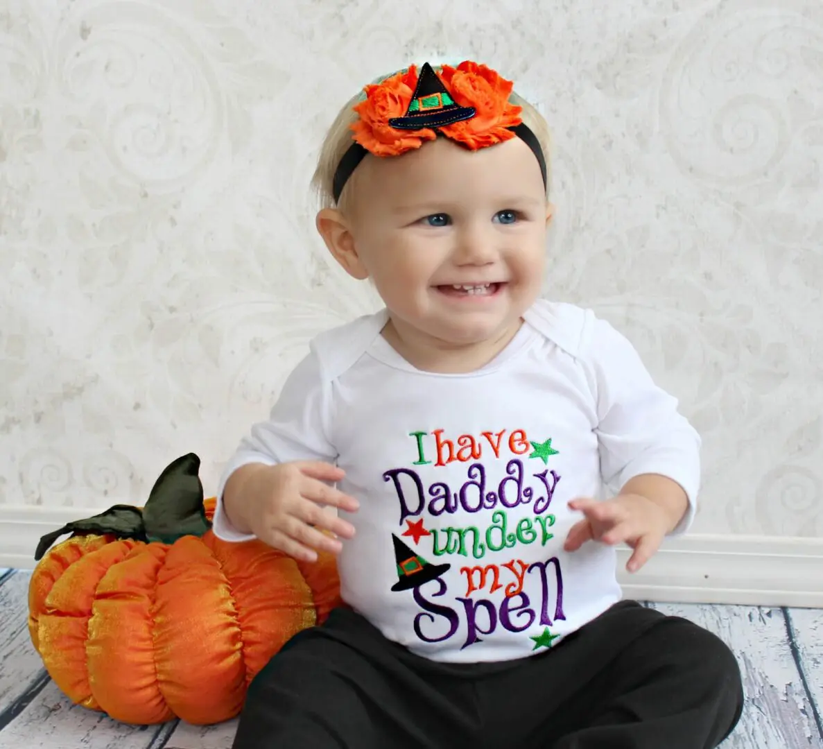 baby girl halloween outfit i have daddy under my spell