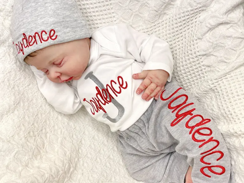 Personalized Newborn Outfit Baby Boy Outfits