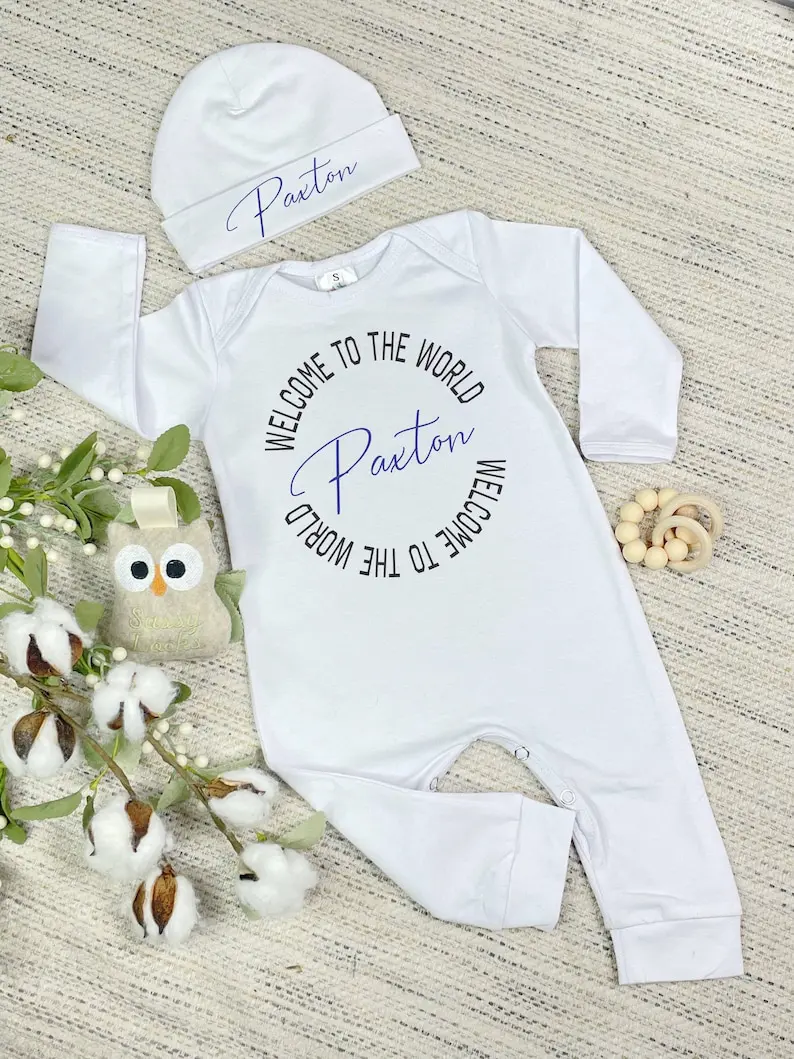 Baby Boy Newborn Coming Home Outfit Baby Boy Hospital Outfit Take